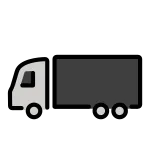 Articulated Lorry SVG Icon